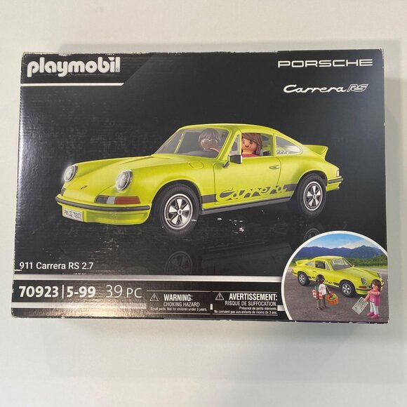 Playmobil Porsche Carrera RS 2.7 Toy Set 70923  39 Pc Collectible Model For Ages - Picture 1 of 15